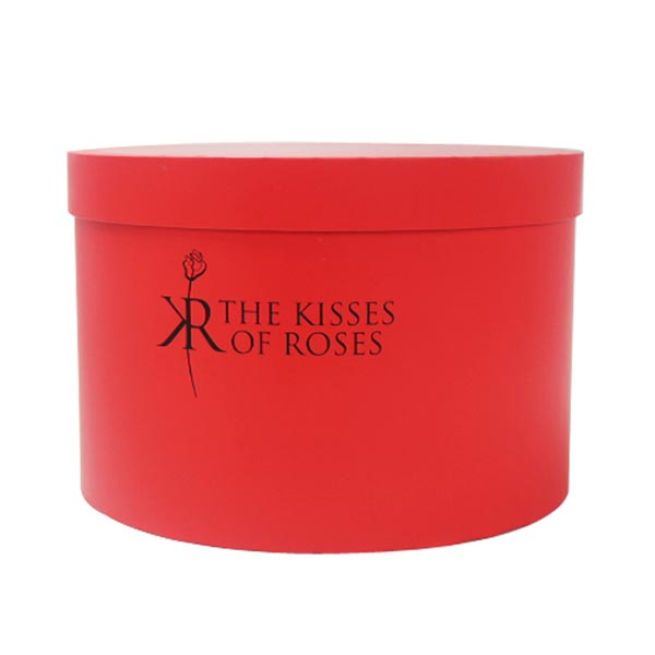 customized large red round