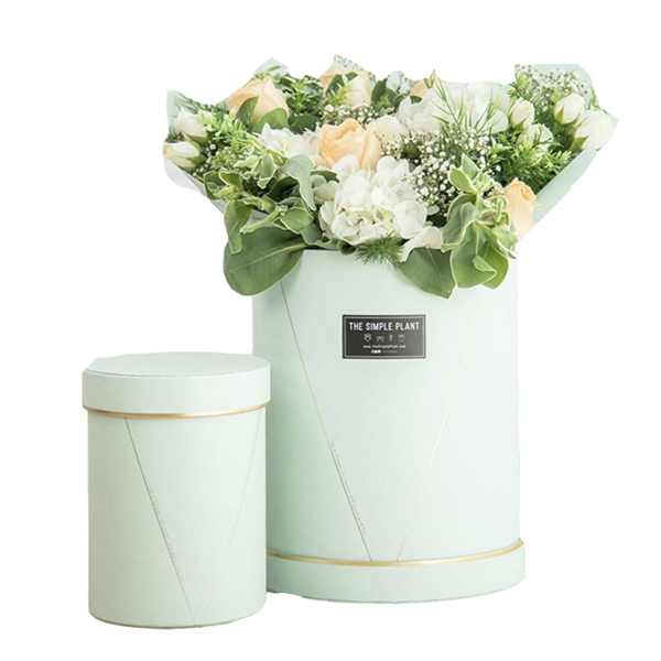 luxury round flower box