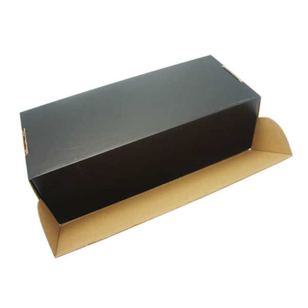 black printing shipping box
