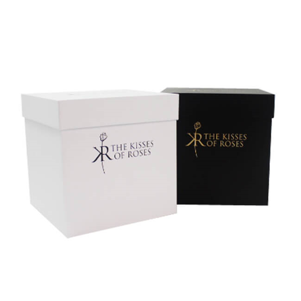 white and black gift box