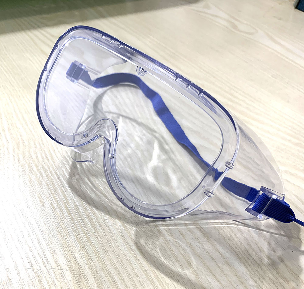 blue protective glasses