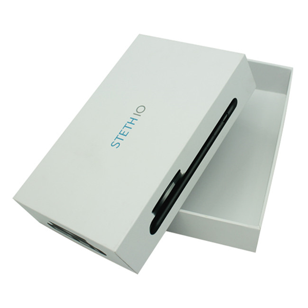 Custom printed paper rigid box for electronic packaging