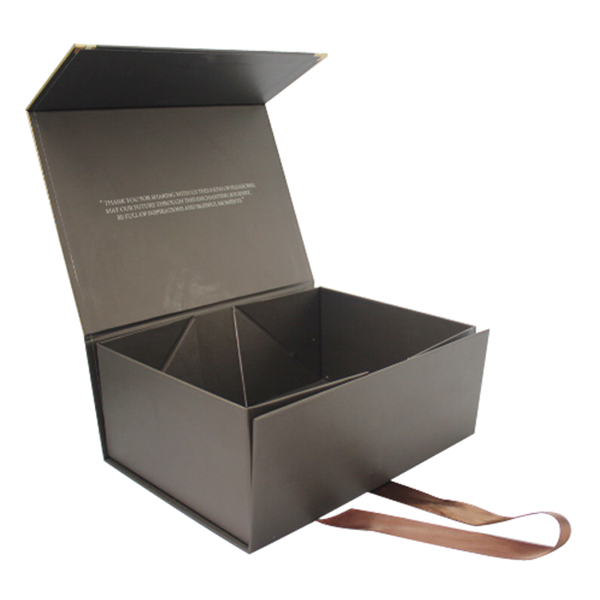 Bespoke collapsible paper box for cosmetic gift packaging-HS packaging