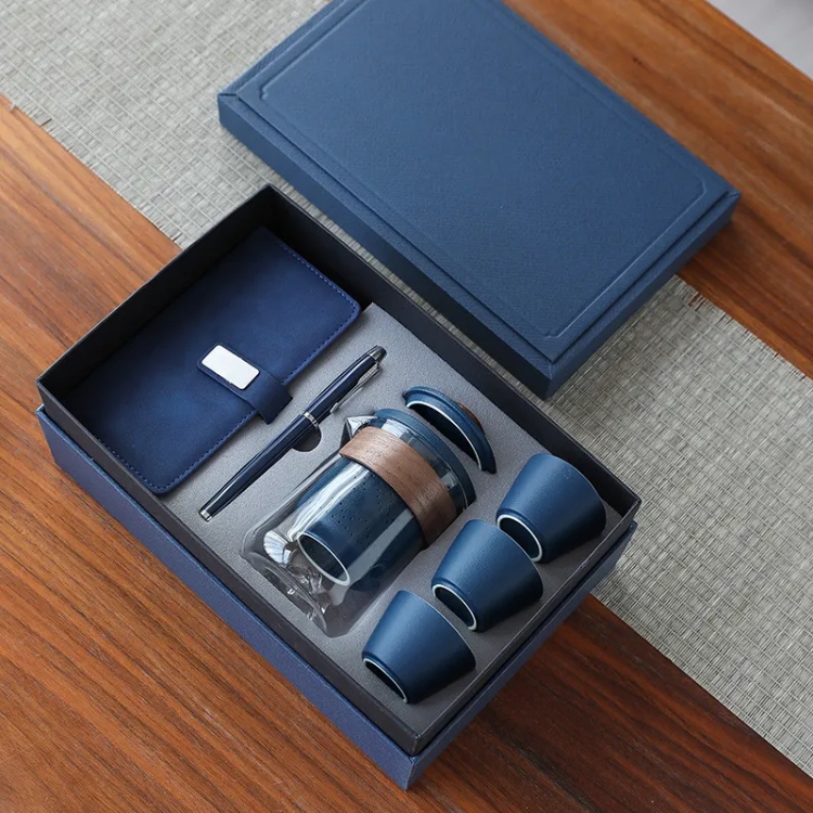 Wholesale Luxury Corp Boxes Gifts Custom logo Rigid Set