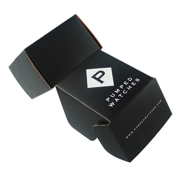 black corrugated box for electronics products