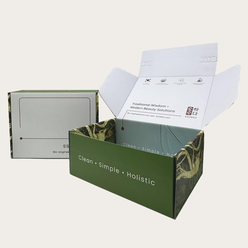 Sustainable EliteCorr Custom Corrugated Cardboard Gift Boxes with Tear Strips