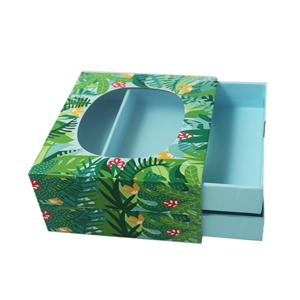 green color cosmetic gift packaging box