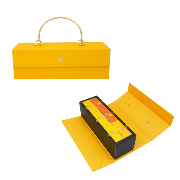 Custom luxury chocolate gift box with handle | Chocolate packaging box factory