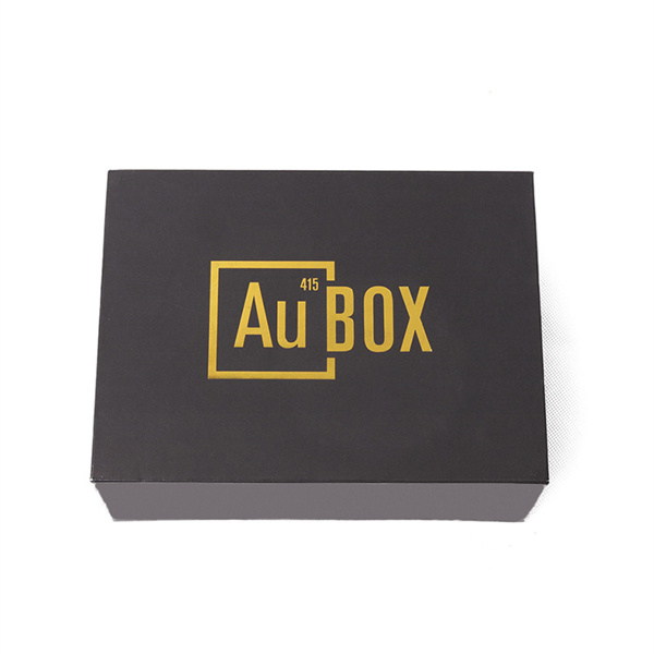 Luxury custom gold foil boxes with logo | Gift packaging supplier-HS packaging