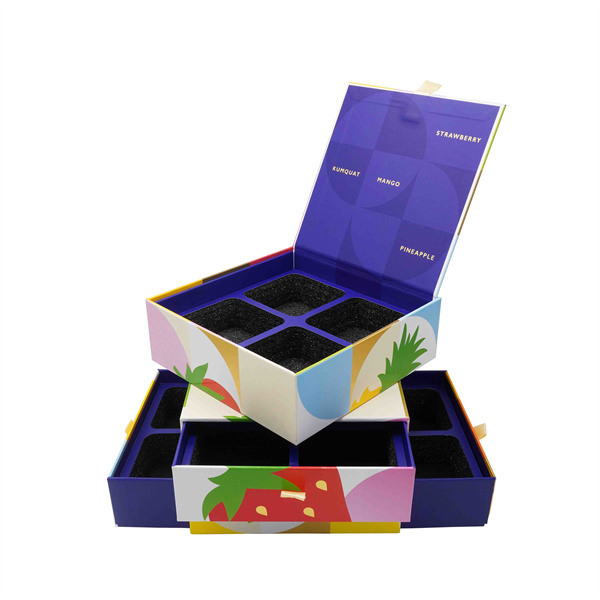 Custom three layer rotating cake gift box | Gift packaging manufacturer