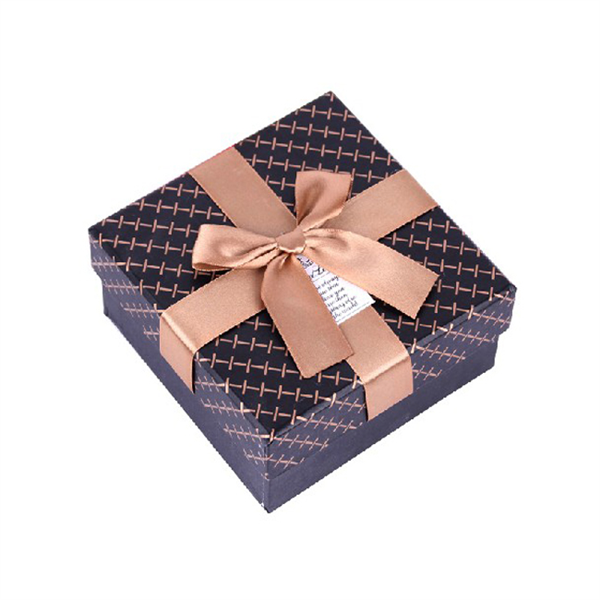 small gift box with big bow