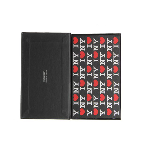 luxury black color gift packaging box