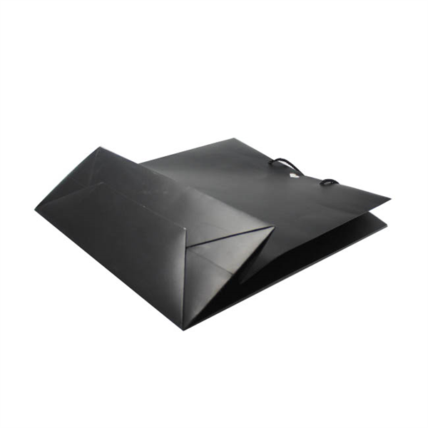 matte black gift bag