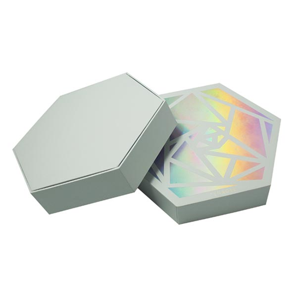 Luxury Awarded Hexagon Paper Box for Cosmetic Packaging 03