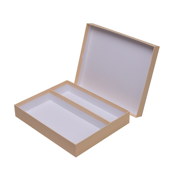 rigid paper box with divider