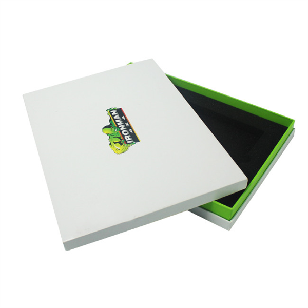 Large custom printing electronic packaging box with foam insert