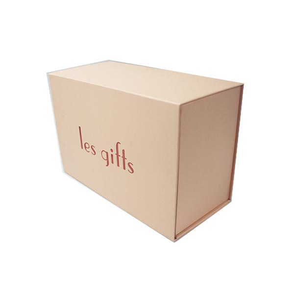 Rose Glold Logo Foldable Paper Box for Gift Packaging 04