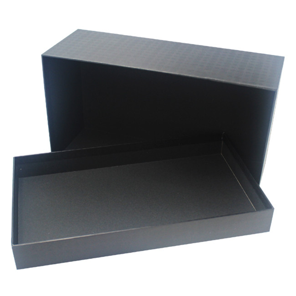 paper shoe packaging box with lid