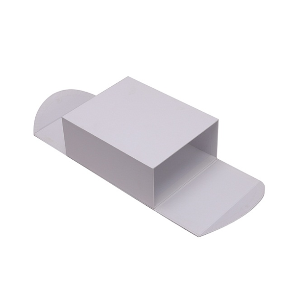 New arrival white paper sample box for custom beauty products packaging