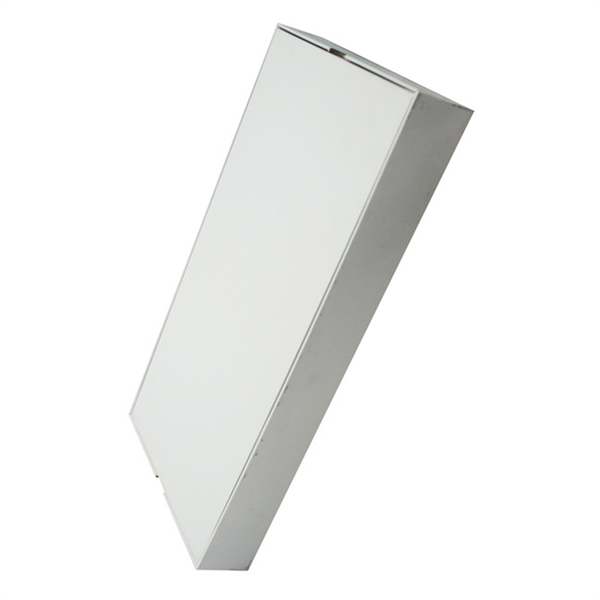 white paper box with divider
