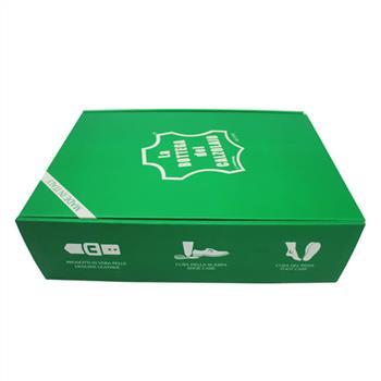 Green Corrugated Paper Box For Gift Packaging