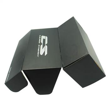 Black Printing Corrugated Mailing Box For Product Packaging