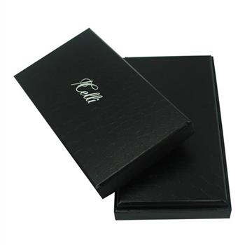 black gift packaging box for phone case with lid