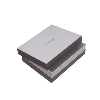 Base and lid style paper cosmetic gift box packaging