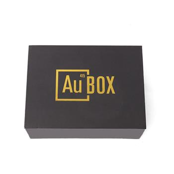 Luxury custom gold foil boxes with logo | Gift packaging supplier-HS packaging