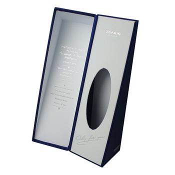 Customized Blue Paper Box for Wine Gift Packaging 02