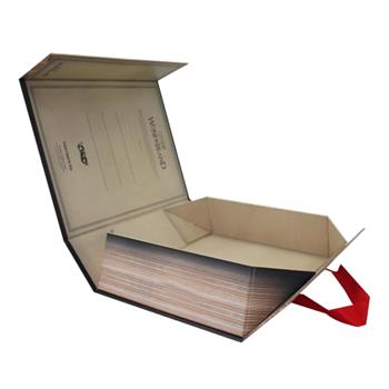 collapsible paper box with custom printing