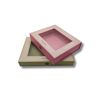 Custom Clear Lid Magnetic Folding Gift Boxes