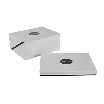 custom white color packaging box