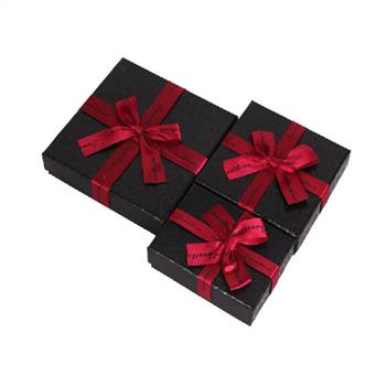 custom gift packaging box with bow