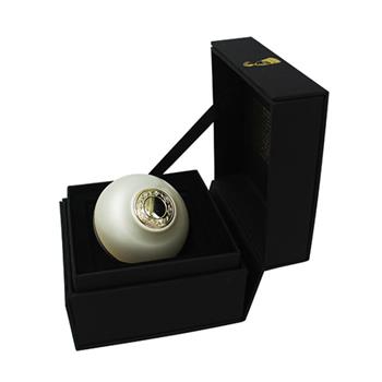 Gold Embossed Logo Black Card Paper Perfume Gift Box 03