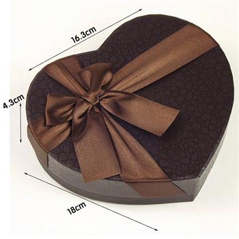 Heart Shaped Paper Gift Box for Chocolate Packaging