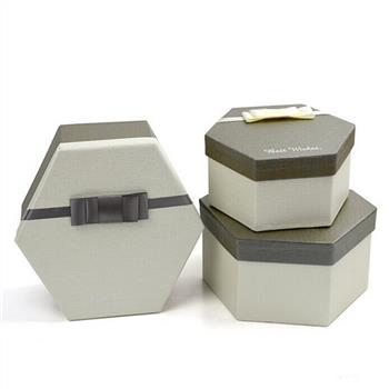 paper hexagon box for stock purpose