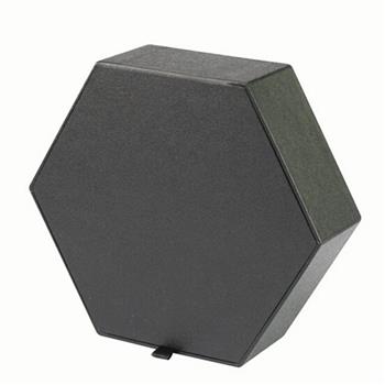 custom hexagon box with handle