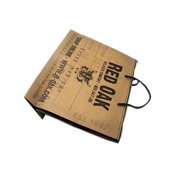 Kraft Papar Bags with Cotton Rope and Zipper 02