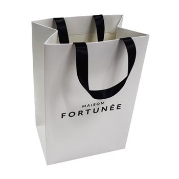 Logo paper bags with handles clearance