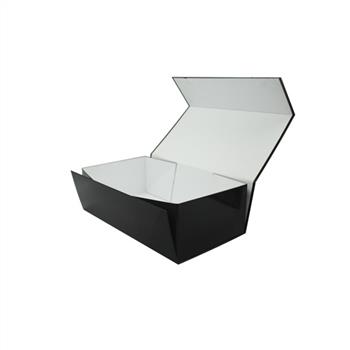black folding gift box