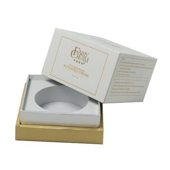 Base and lid style bespoke perfume gift box with EVA