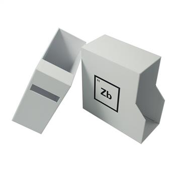 Special open style white sliding paper box