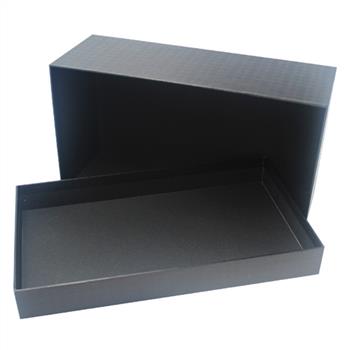 paper shoe packaging box with lid