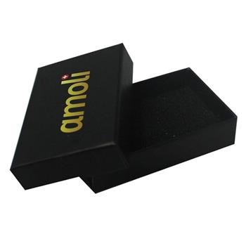 Small Black Jewelry Gift Boxes for Ring Packaging