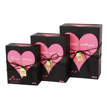 beautiful rigid cardboard box for Christmas gift packaging