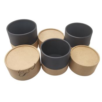 Custom Kraft Paper Tube Biodegradable Food Grade Tea Cylinder Packaging for Tea