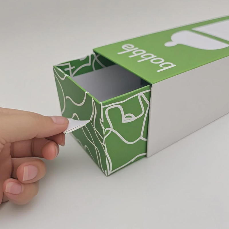 Wholesale Custom Hot Stamping Jewelry Drawer Gift Box Paper Cardboard Sliding Drawer Packaging