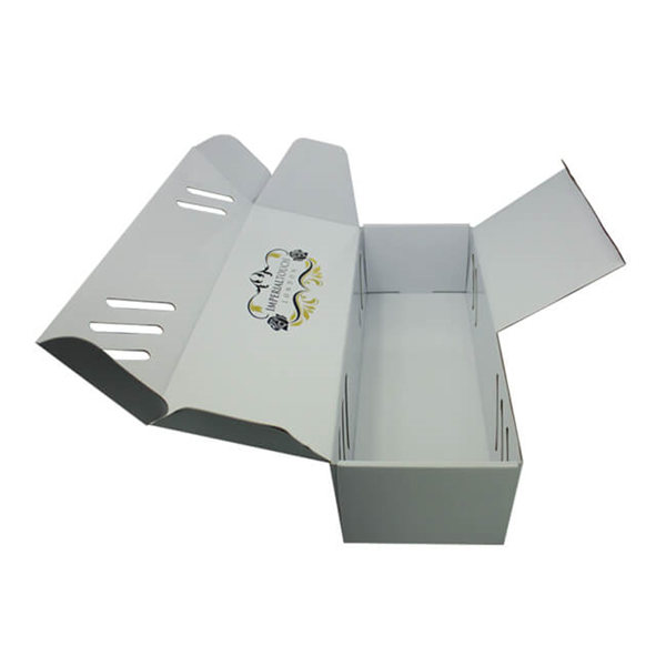 corrugated mailing box for flower packaging