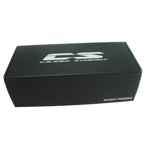 black shipping mailing box